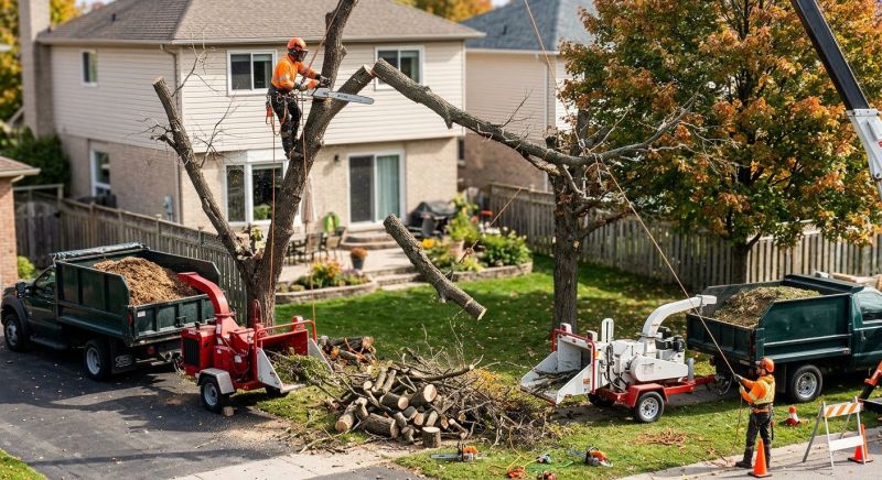 Birch Tree Removal in Doylestown, PA