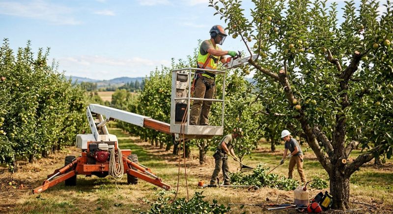 Orchard Tree Pruning in Pottstown, PA
