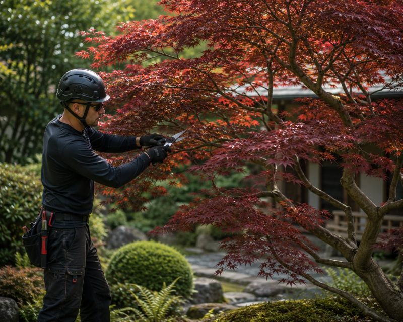 Japanese Maple Pruning in San Jose, CA