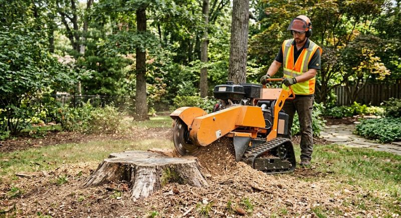 Tree Trunk Removal in Calvert County, MD